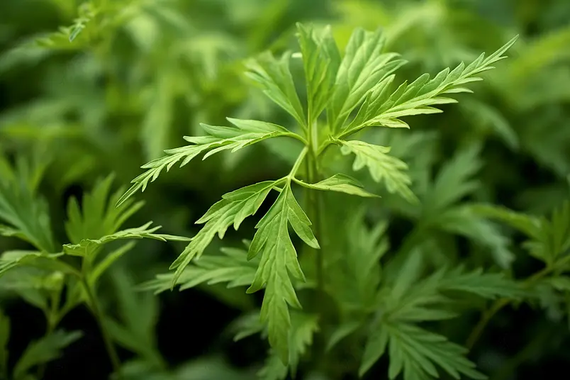 中药植物艾草