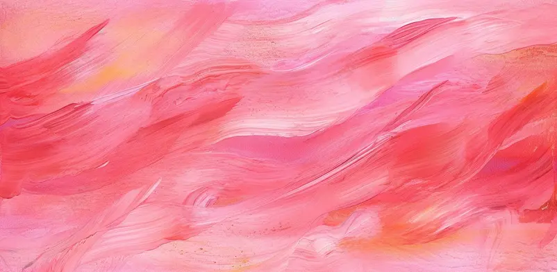 红色粉色纹理质感节日背景素材装饰肌理画笔笔触流动感