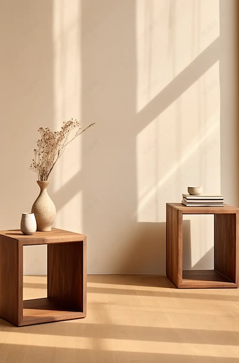 实木家具北欧风格书柜