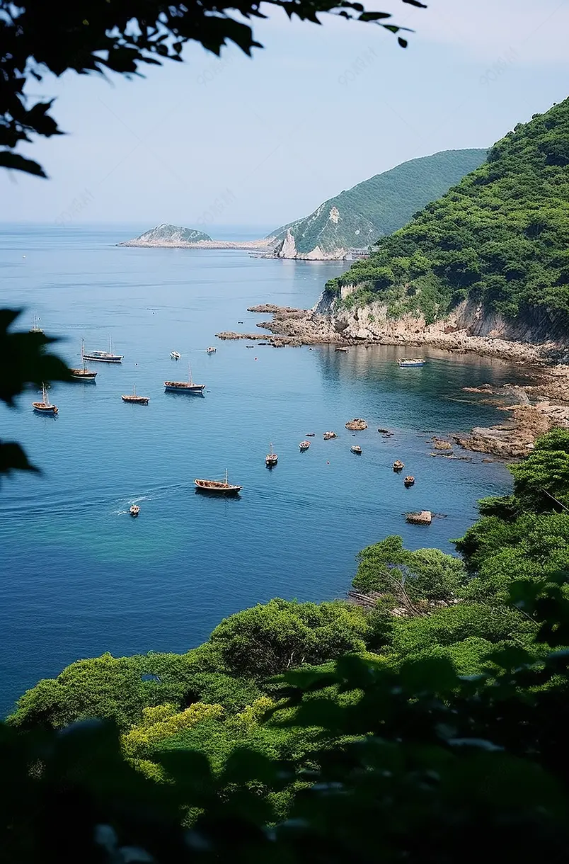 辽宁大连海参养殖海域