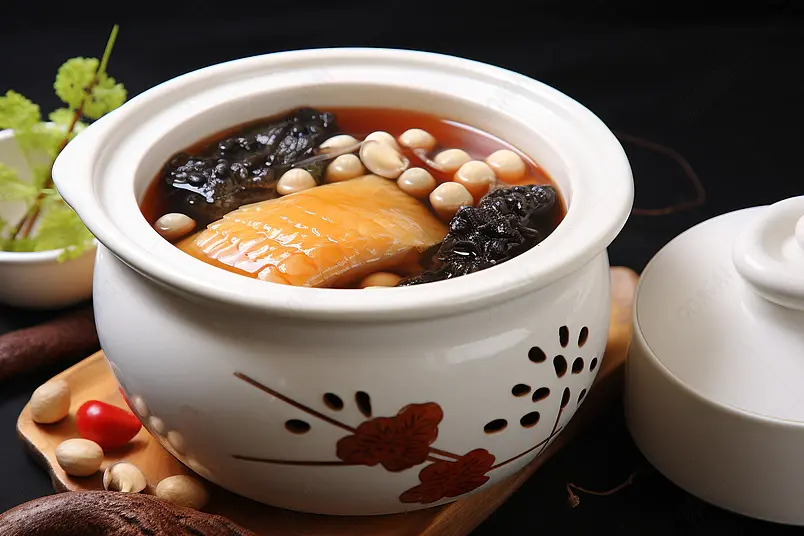 炖海参美食