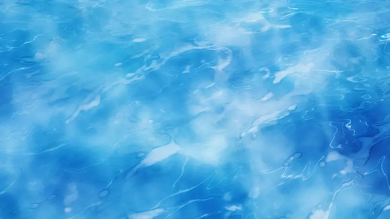 蓝色水波纹荡漾背景