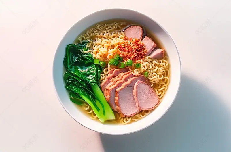 牛肉美食方便面方便食品