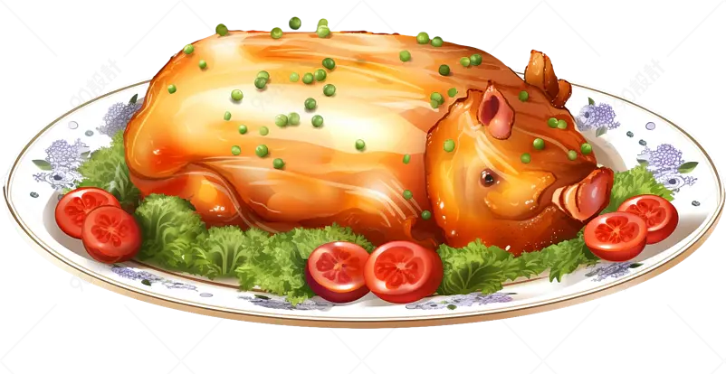 舌尖上的美食特色食物烤乳猪