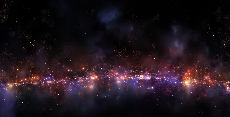 黑色星空背景