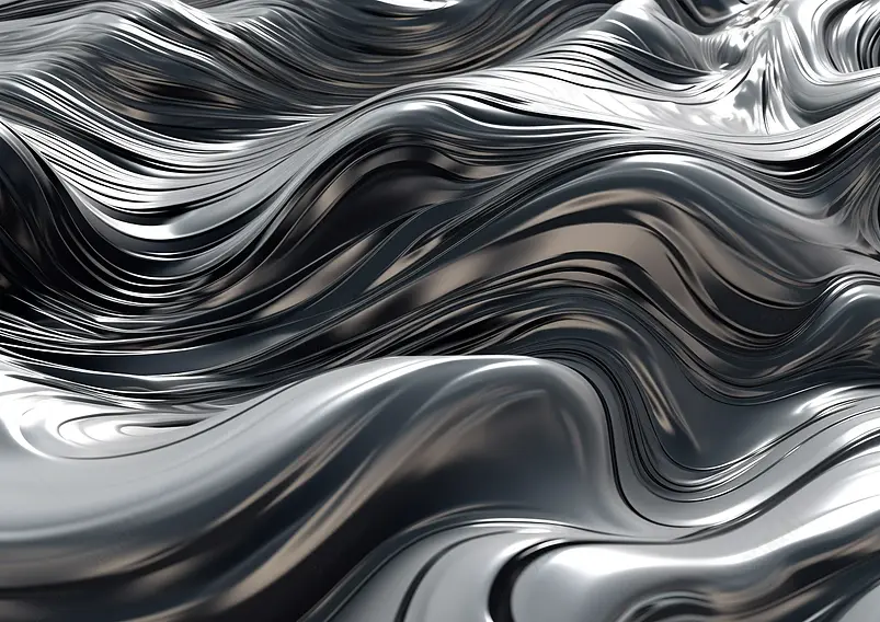 黑白色流动的水波纹背景