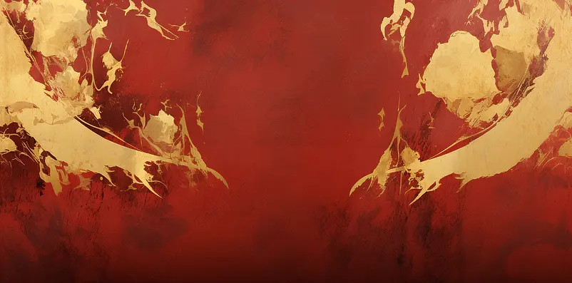 金箔底纹