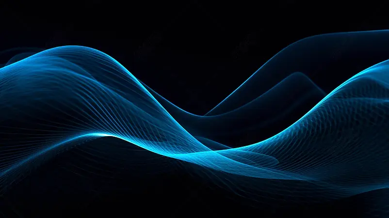 流动的水波纹艺术背景