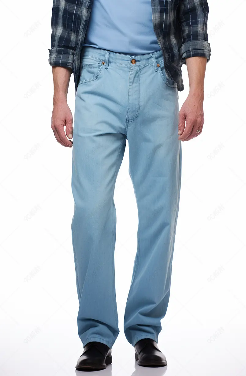 口袋裤子材料服装零售牛仔裤男性纺织品奢华