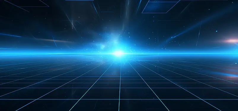 空间感科技背景