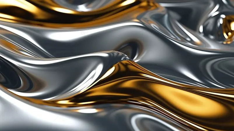 鎏金渐变三维渲染纹理设计背景