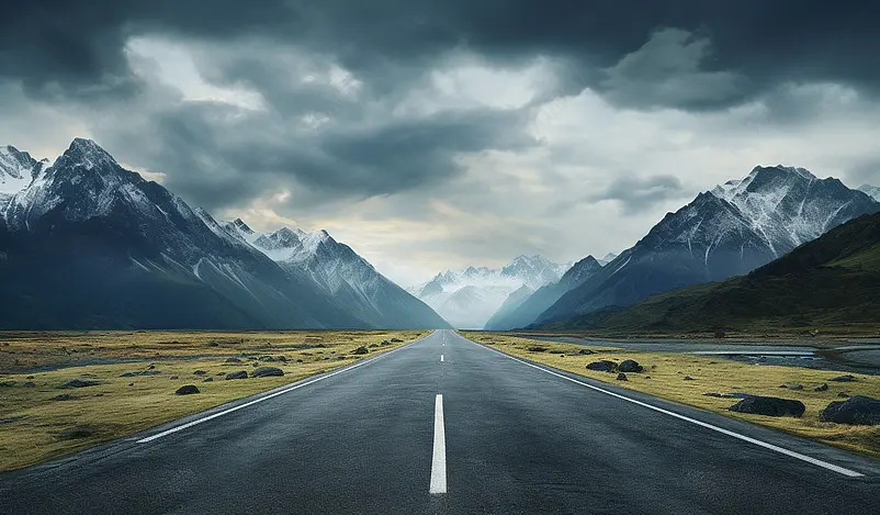 海上水面上的公路
