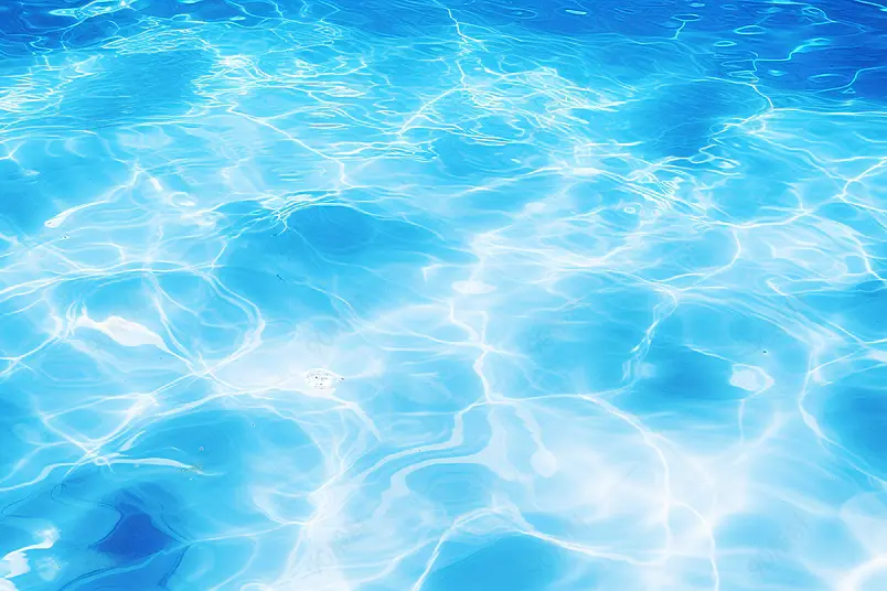 夏季蓝色水波纹背景