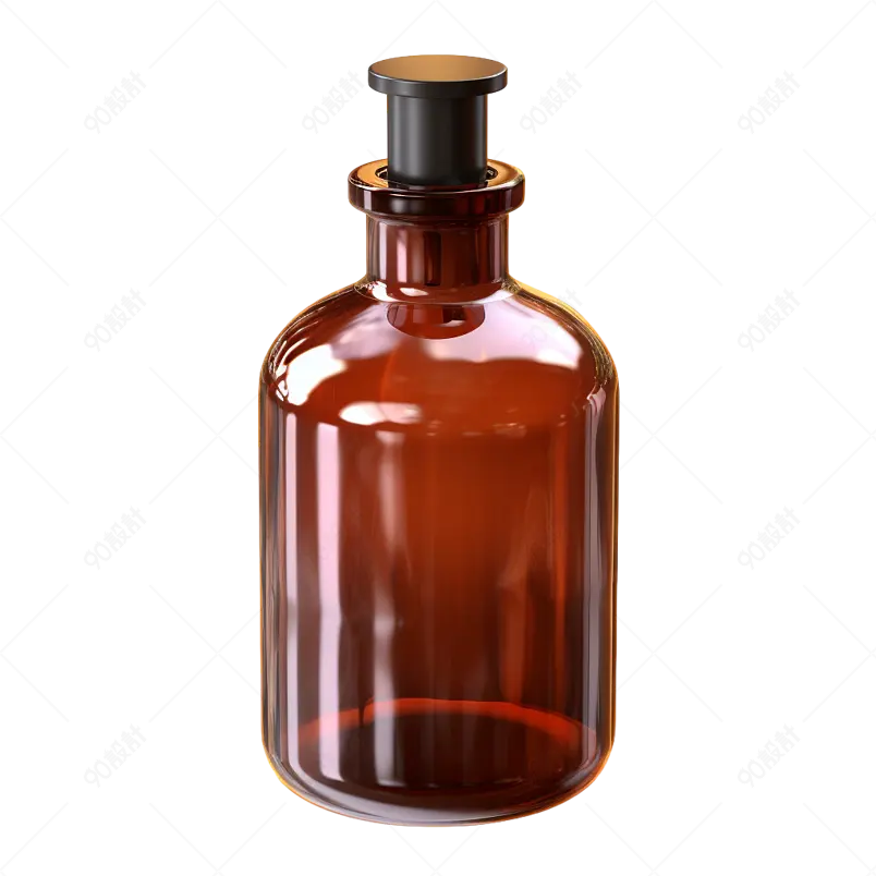 护肤乳液护肤水棕色瓶子样机
