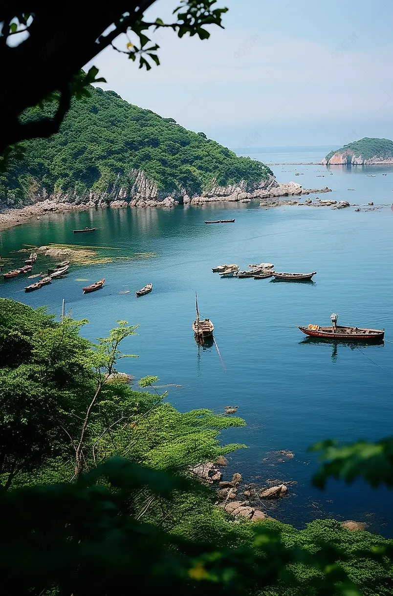 辽宁大连海参养殖海域