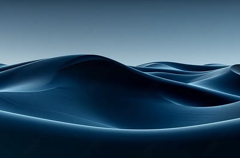 蓝色水波纹背景