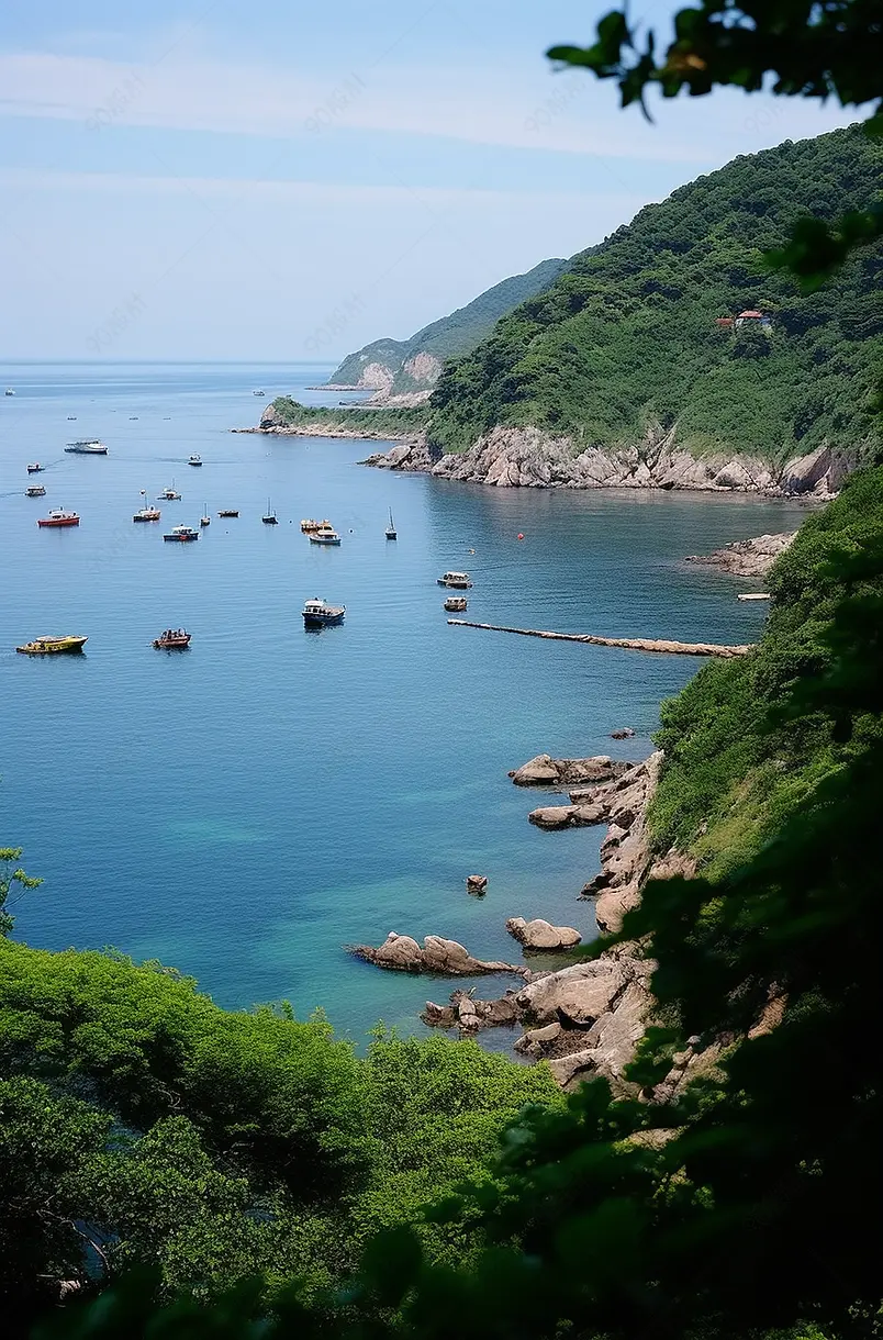 辽宁大连海参养殖海域