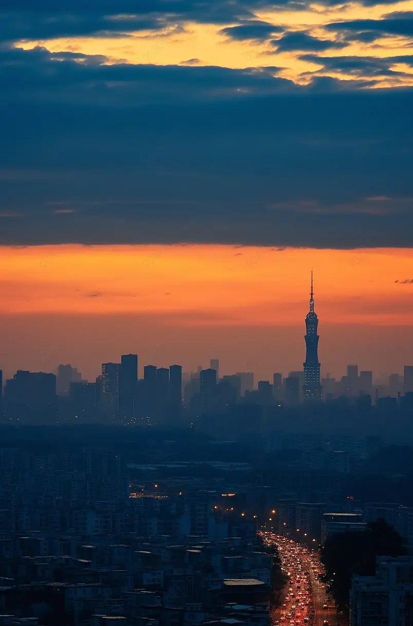 成都公园城市鸟瞰