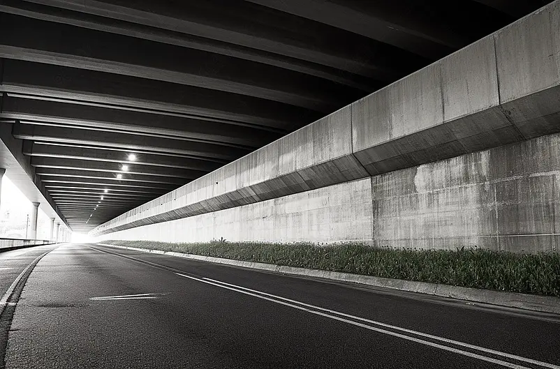 混凝土隧道路汽车广告背景图