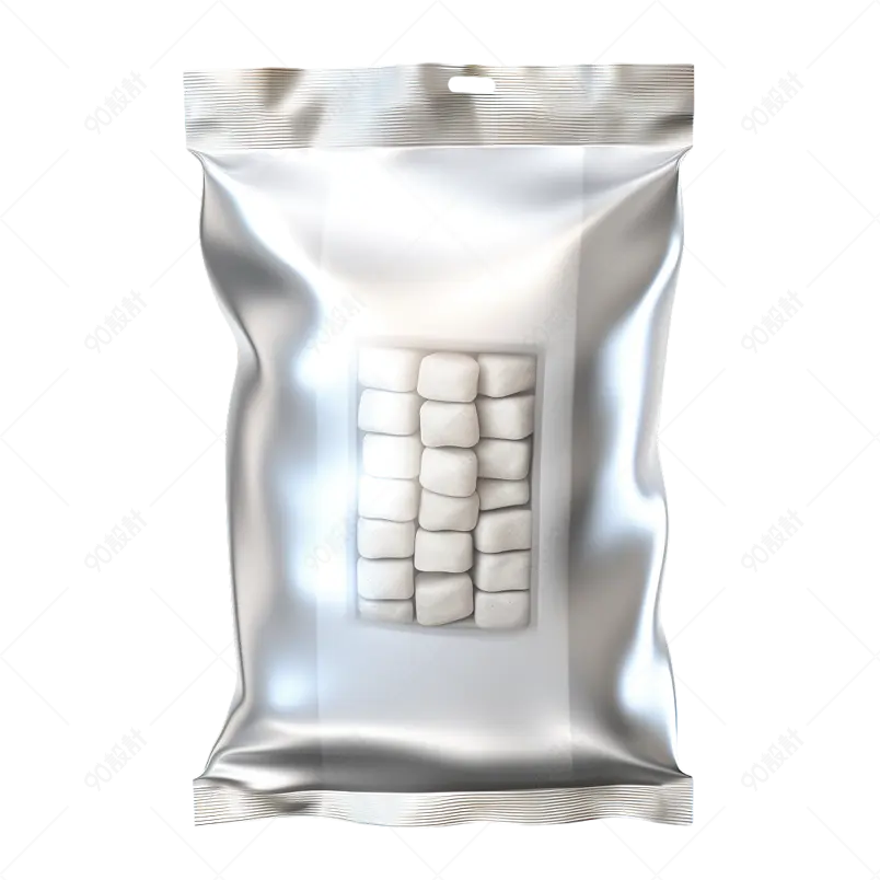 3D包装袋零食食品奶片包装袋