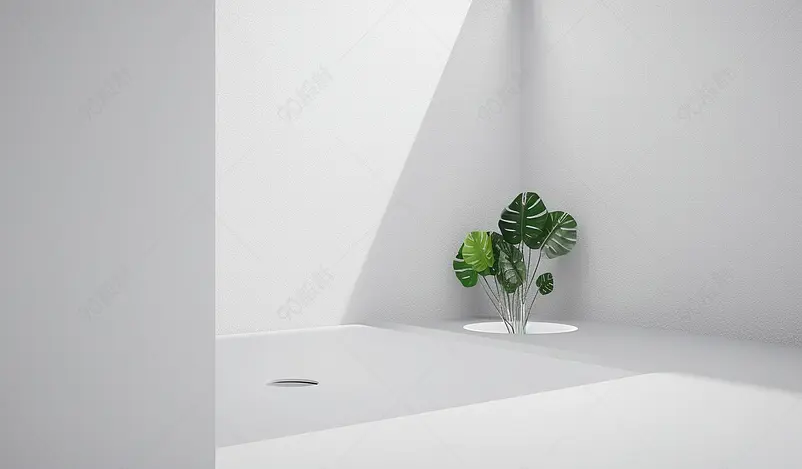 C4D三维立体静物场景背景素材图简约留白广告促销海报产品展台