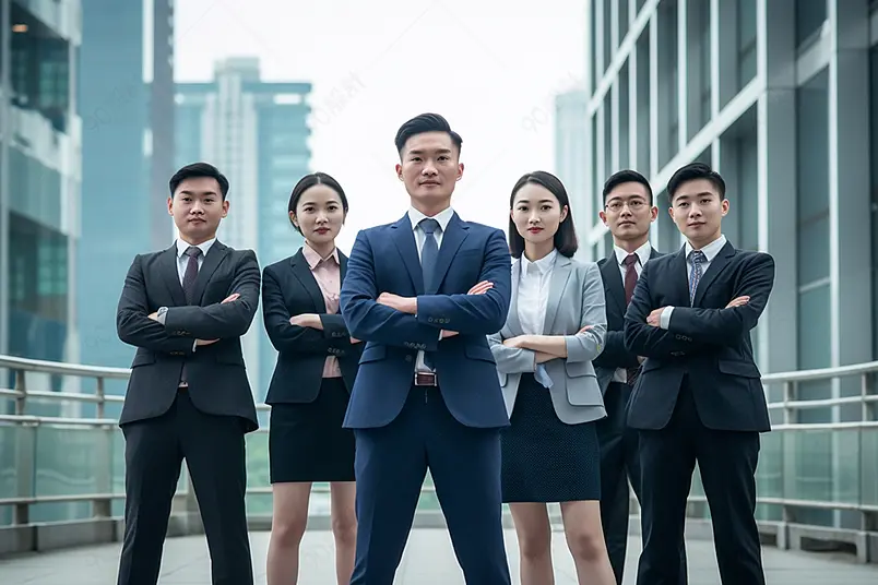 企业团队精英形象