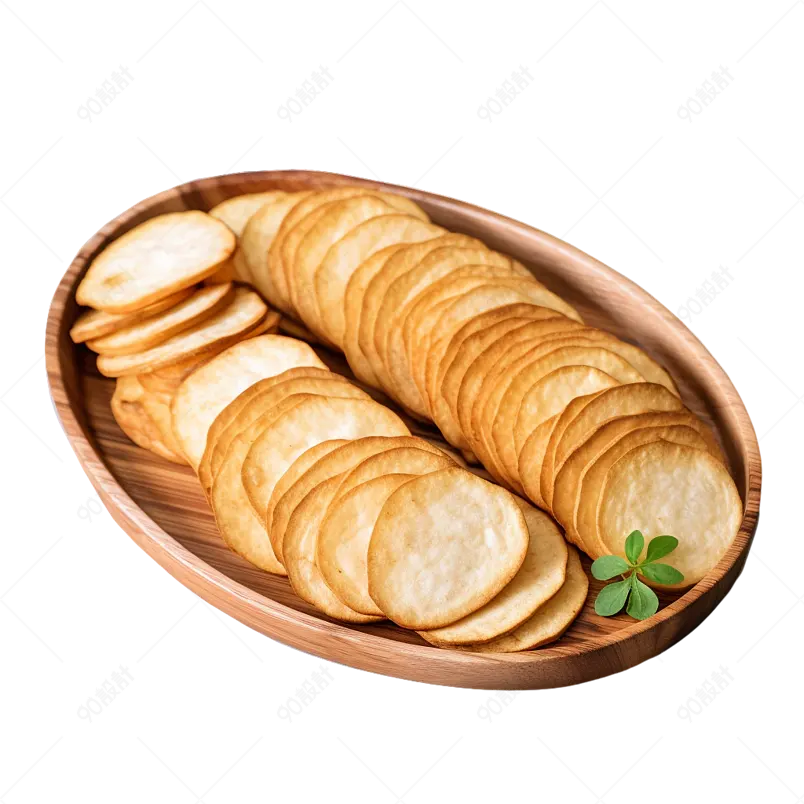 黄色实拍薯条薯片美食膨化食品元素