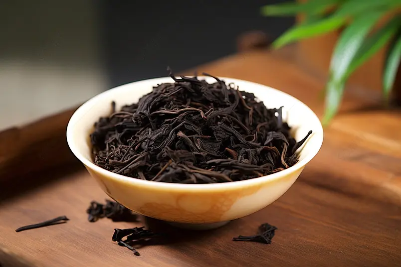 红茶绿茶品茶喝茶修身养性背景图