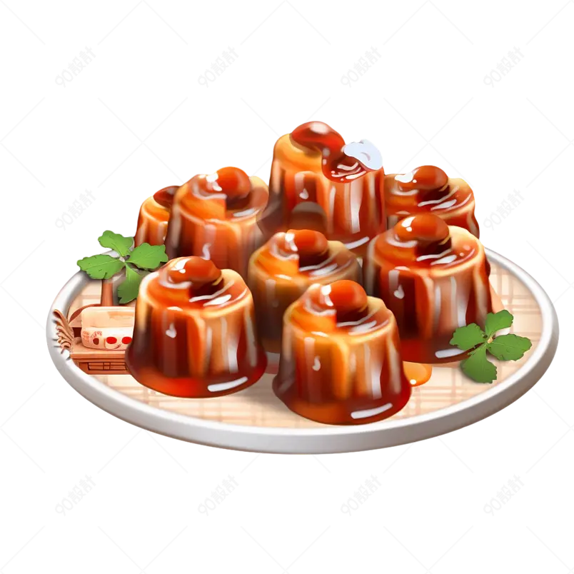 蛋糕甜品美食元素设计