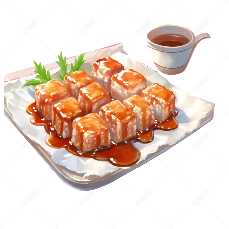 中餐美食美味元素设计