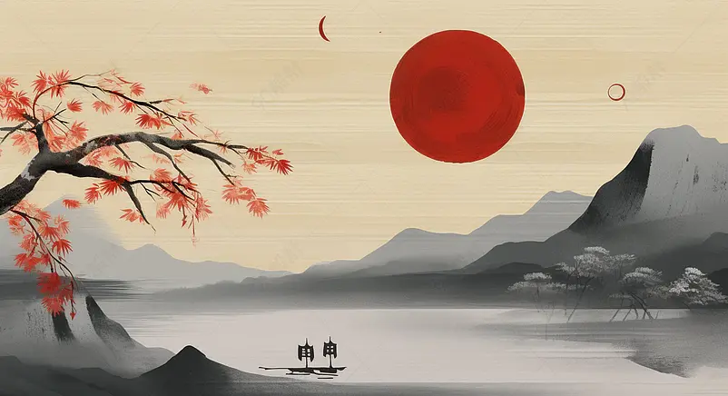 鎏金山水