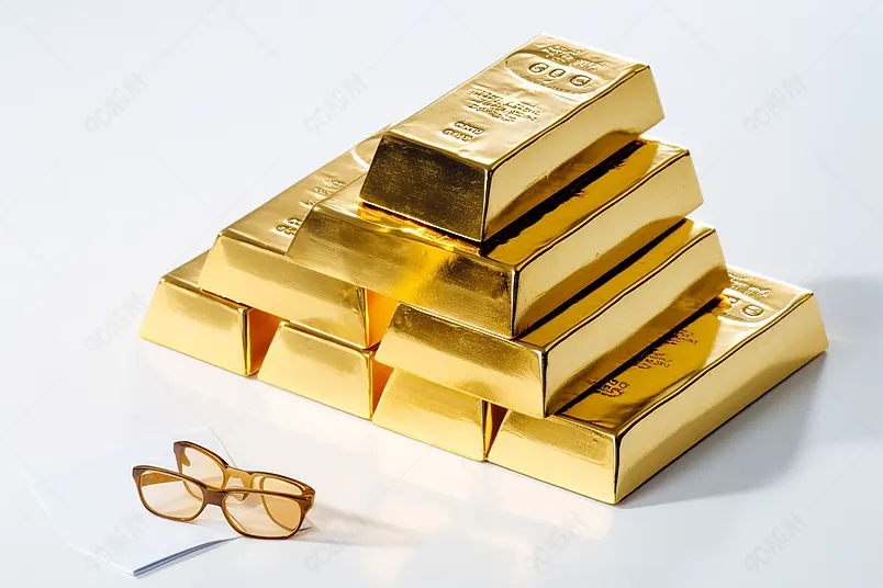 清晰的摄影图高清的图片金融储蓄素材金砖