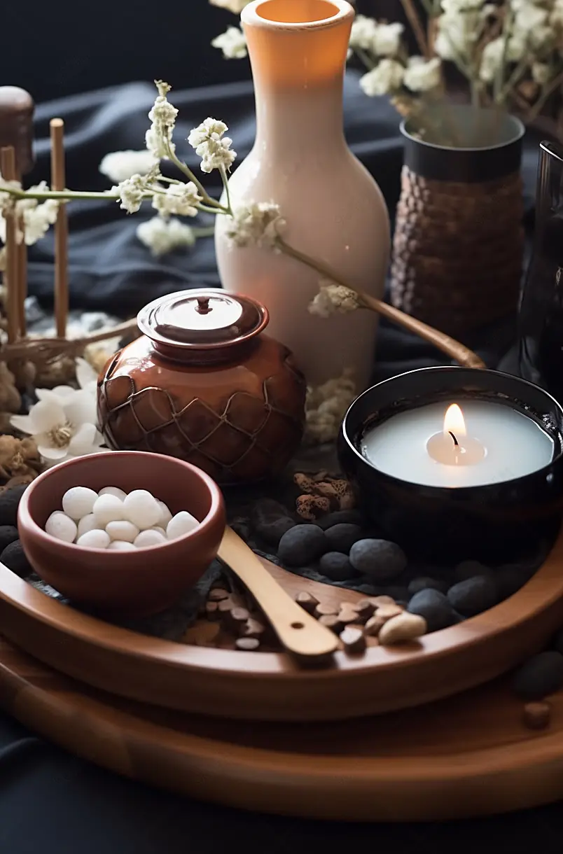 SPA静物及美容面膜