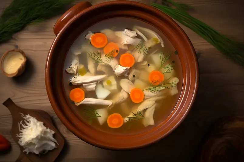 饮食调理美味鲜汤香浓汤水