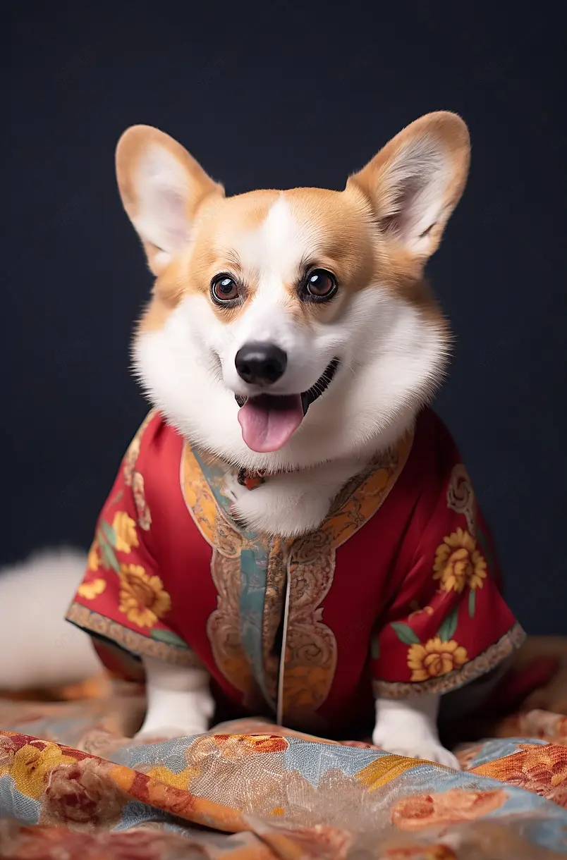 宠物纯底设计素材模板