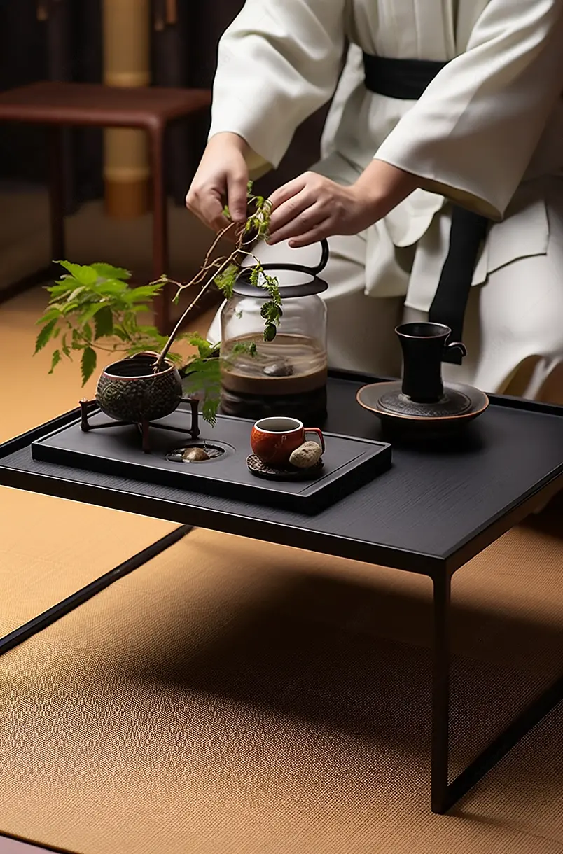 茶道美学榻榻米日式