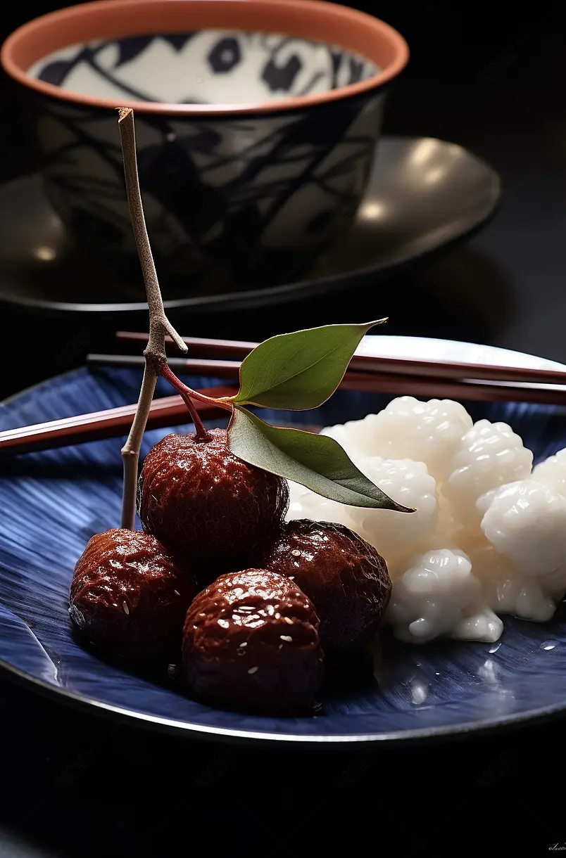 中华美食宋宴系列：荔枝和雪霞羹