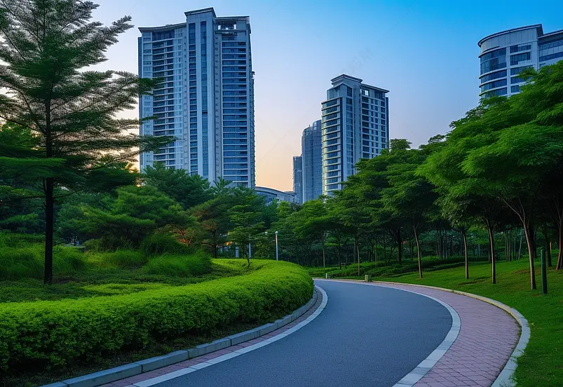 建筑楼体建筑地产楼盘小区城市摄影