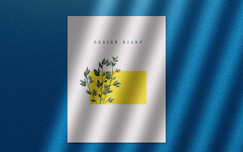 蓝色清新文艺质感光影效果场景效果通用背景