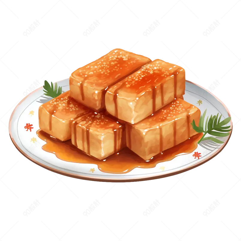 手绘美食餐饮元素设计