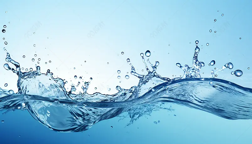 夏季凉爽水背景