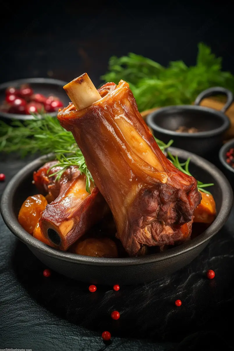 美食美味食物酱香卤味牛筒骨