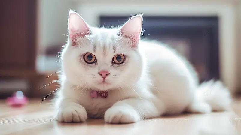 可爱萌萌的宠物猫咪