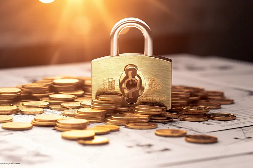 金融理财基金会金币管理金融安全资金稳定背景