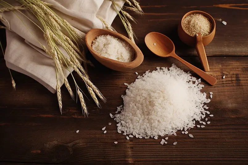 营养稻米有机大米稻花香东北大米摄影图