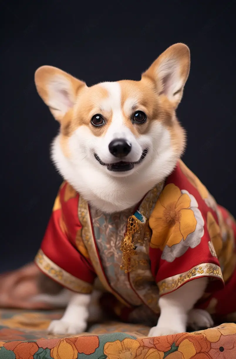 宠物纯底设计素材模板