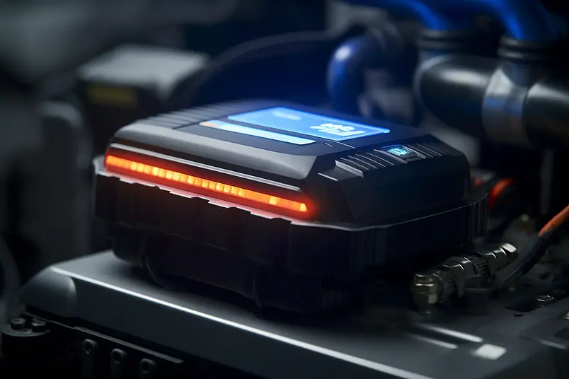 锂电池组和电源连接