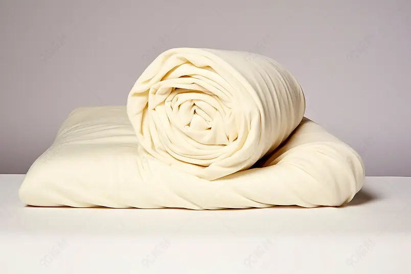 手工制作白色米白色夏季蚕丝被