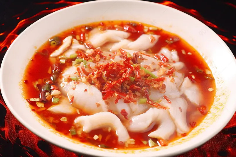 食品菜单图片麻辣鱼片
