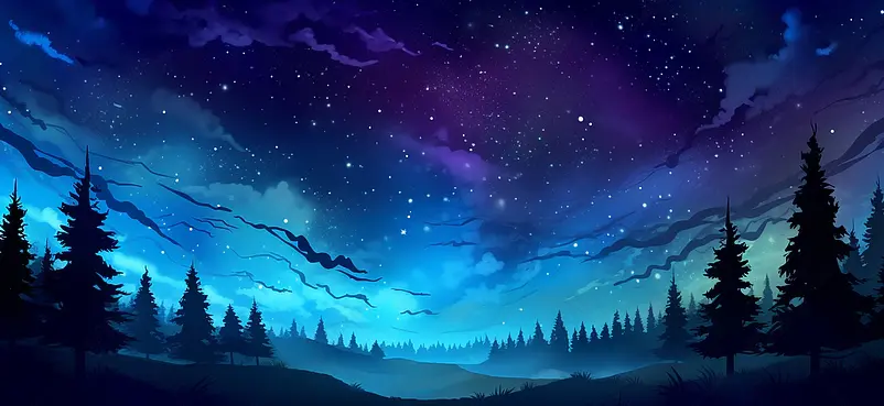 星空,夜空